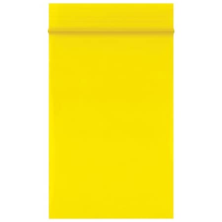 Bsc Preferred 2 x 3'' - 2 Mil Yellow Reclosable Poly Bags, 1000PK BUY03998060